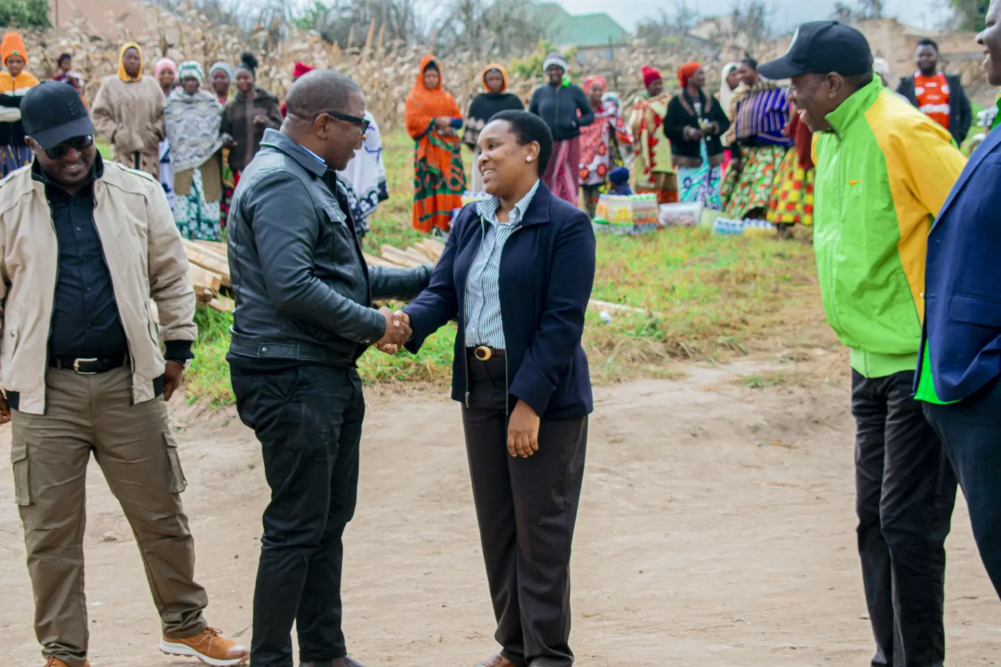 MAPOKEZI YA WAZIRI WA UJENZI WILAYANI MUFINDI